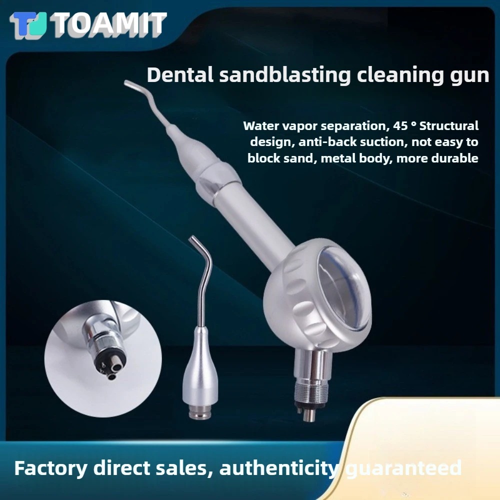

Dental Sandblasting Gun Scaling Machine Whitening Polishing Metal Air Abrasion Microetcher Polisher Tools Prophy Water Spray
