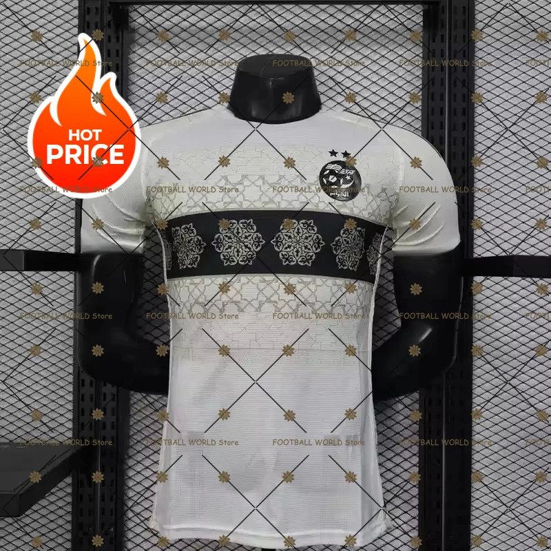 

2025 Algerian Players 3d Printed Sports White Jerseys That Are Suitable Summer Training Tops Men's Children's Jersey Shirt