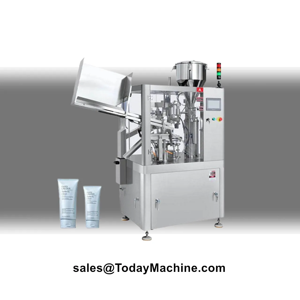 Automatic Rotary Ointment Cosmetic Cream Soft Tube Filling and Sealing Machine