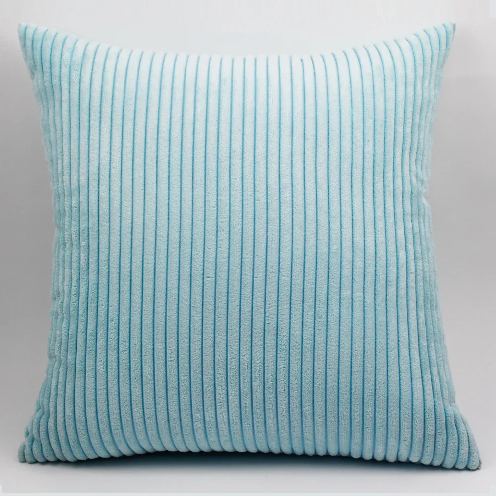 Striped Corduroy Sofa Cushion Cover 40x40cm /45x45cm /50x50cm /60x60cm /65x65cm /70x70cm Throw Pillowcase Decorative Pillowcase