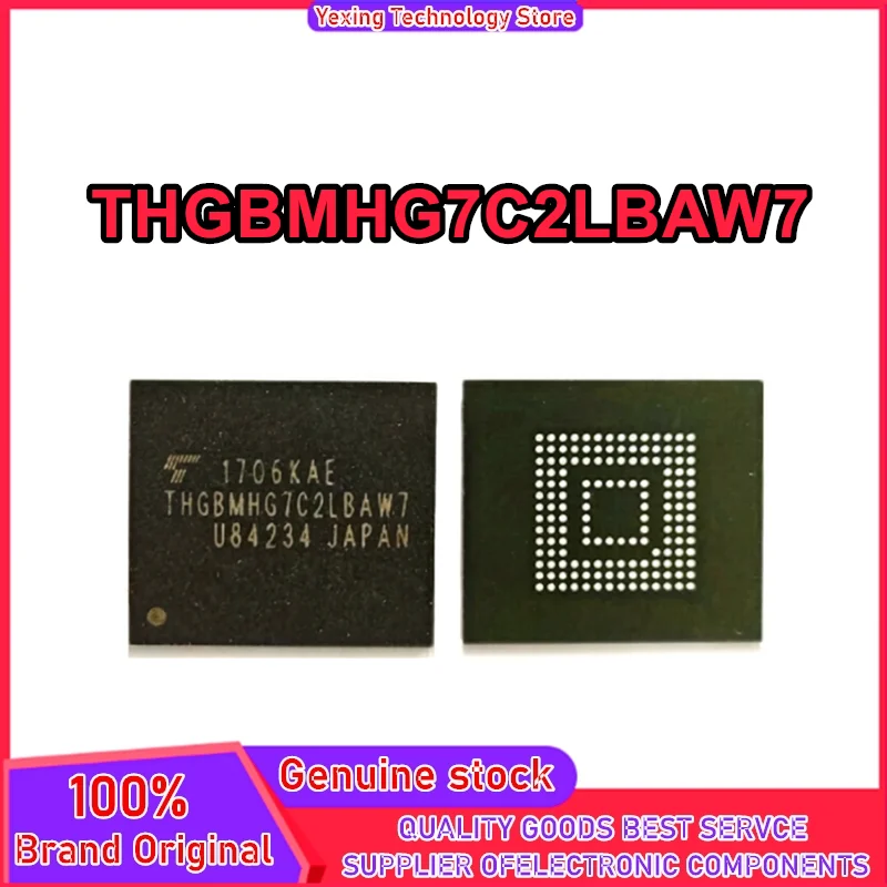 THGBMHG7C2LBAW7 BAW7 16GB flash granule IC 5.1 version eMMC 0-10 New Original in Stock