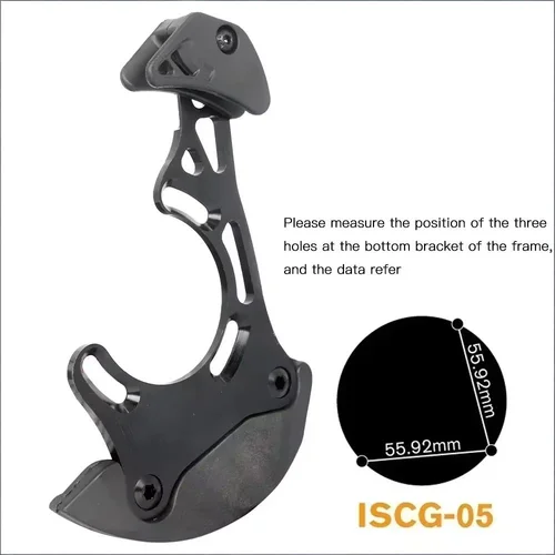 Imagen 2 del producto Bashguard Underbash Guard Lite Bash Guard, 34-36T, soporte ISCG05, guía de cadena protectora de plato de bicicleta de montaña 28-32T 32-36T