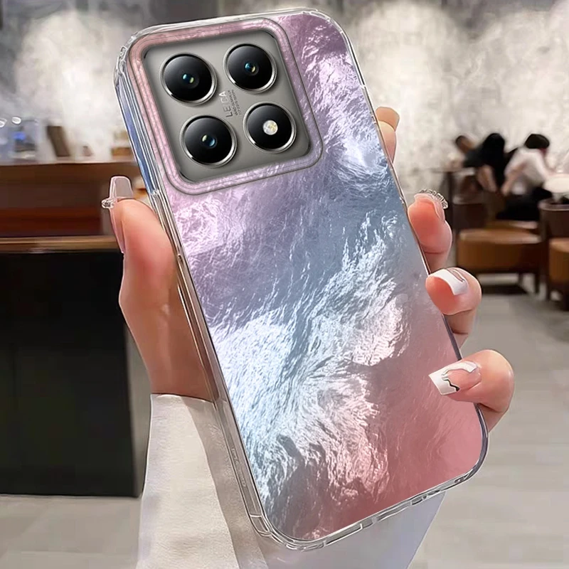 حافظة لهاتف شاومي 14T 13T 14T Pro 11 Lite 5G NE غطاء خلفي للحماية من الصدمات Fundas