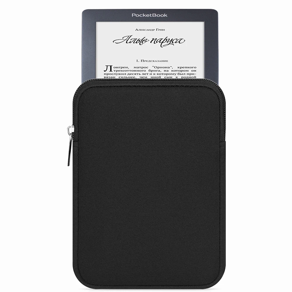 D8 ebook ereader sleeve bag for pocketbook inkpad 7.8'' inkpad 3 smart color 740 pro zipper cover protective case