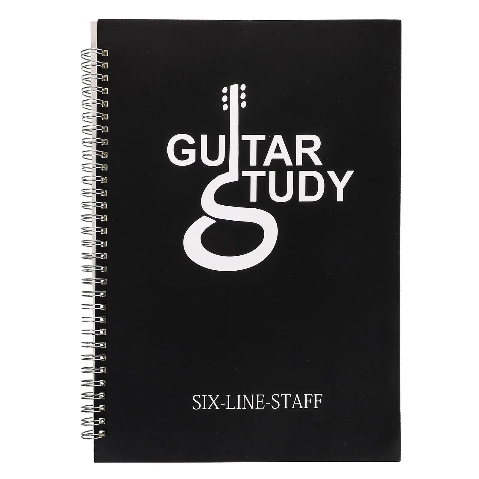 Guitar Sheet Music Notebook Coil Music Book Beginner Memory Tab Note Six-line Sheet Music Book Guitarist universal Supplies