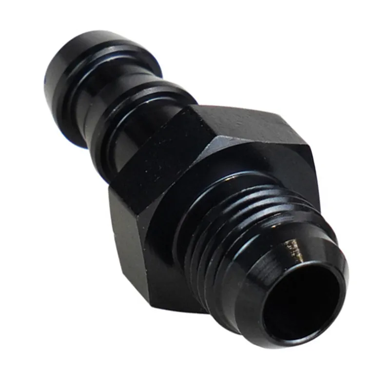 6AN 8AN Male Flare to 3/8 5/16 1/2 Hose Barb Straight Fitting Adapter AN6 3/8