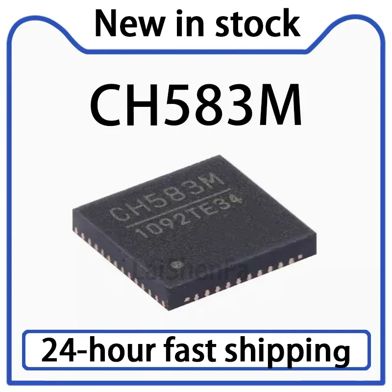 1PCS CH583M QFN-48 32-bit MCU Microcontroller Integrated with BLE Wireless Communication, Stock Available