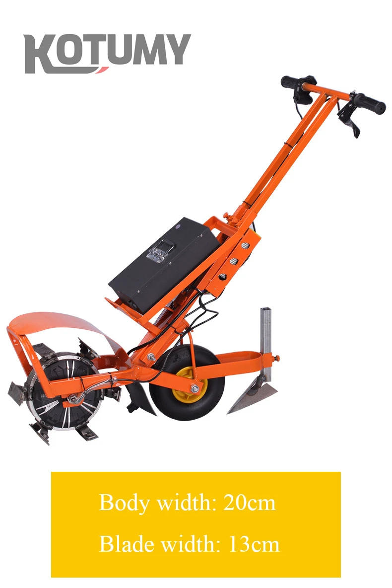 Lawn Mower Electric Weeder with Ditching Soil Loosening Plowing and Soil Turning Function Small Micro Tillage Machine