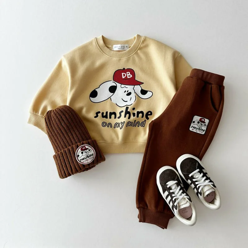 2024 Autumn New Baby Long Sleeve Clothes Set Infant Cartoon Sweatshirt + Pants 2pcs Suit Children Sportswear Toddler Outfits