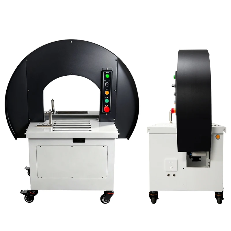 Wallepac Fully Automatic Packaging Rotating Horizontal Circle Carton Sealing Machine Carton Sealer Stretch Film Wrapping