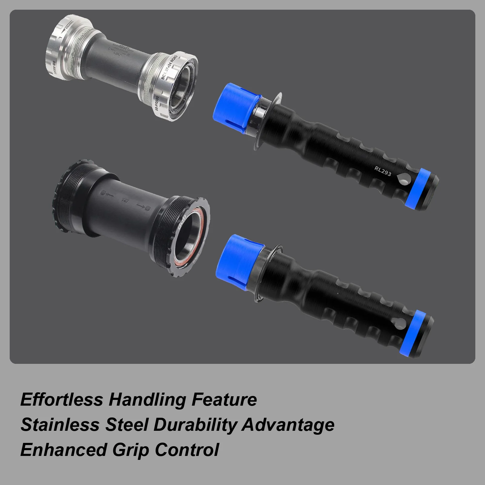 

Cycling Crank Puller Stainless Steel Heavy Duty Precise Gadget Road Bike Crankset Installation Tool For Mountain Road Riding