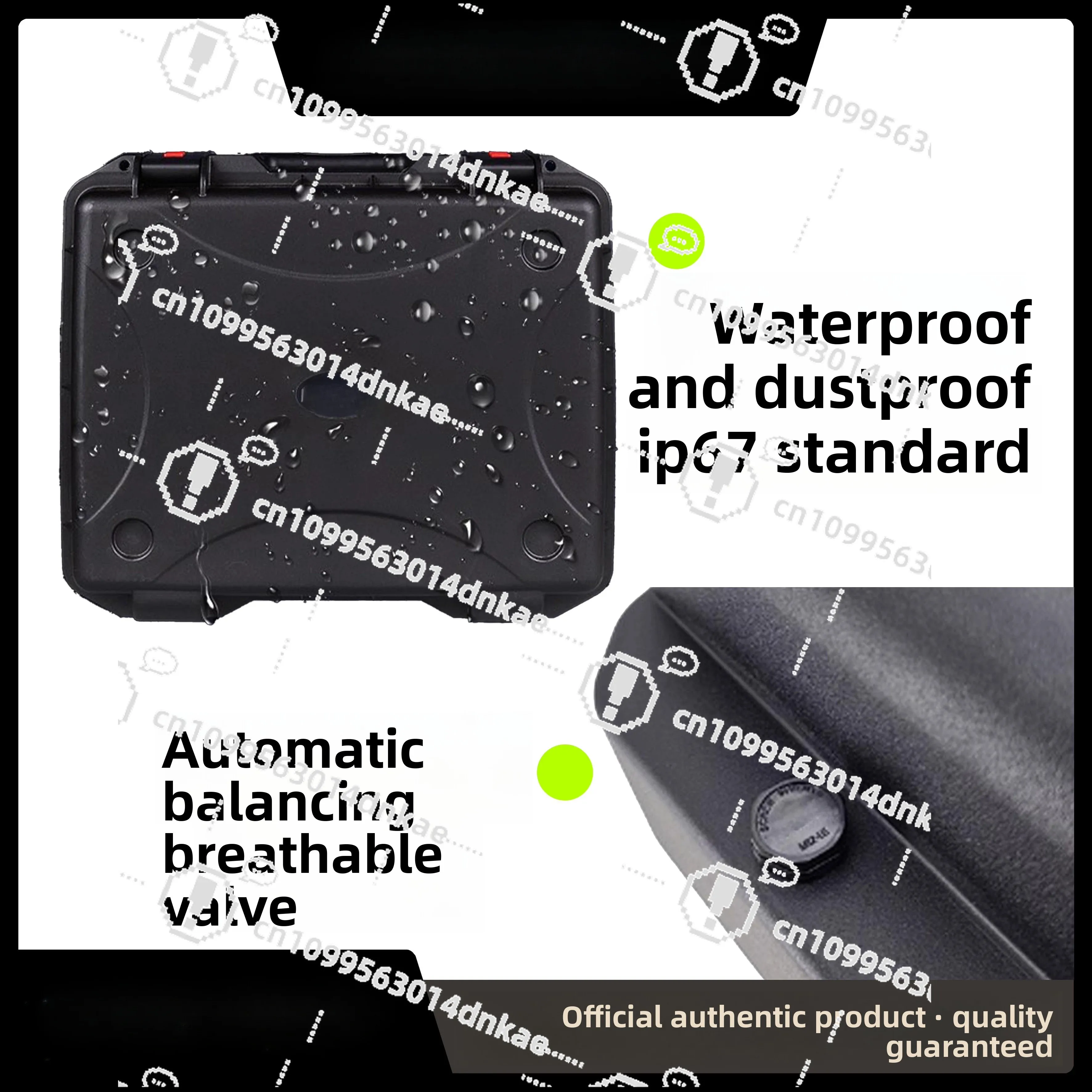 801 مجموعة صندوق تخزين 8 ميكروفون 8 حزمة مراوح ميكروفون حزمة مراوح أغطية الرأس سماعة مراقبة الأداء البلاستيك