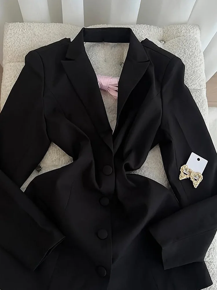 Bla ربطة القوس فيونكة البدلة Jaet الخصر Cinched الدكتور تصميم الرجعية الراقية الإحساس القطن ألف خط تنورة قطعة واحدة ملابس الصيف