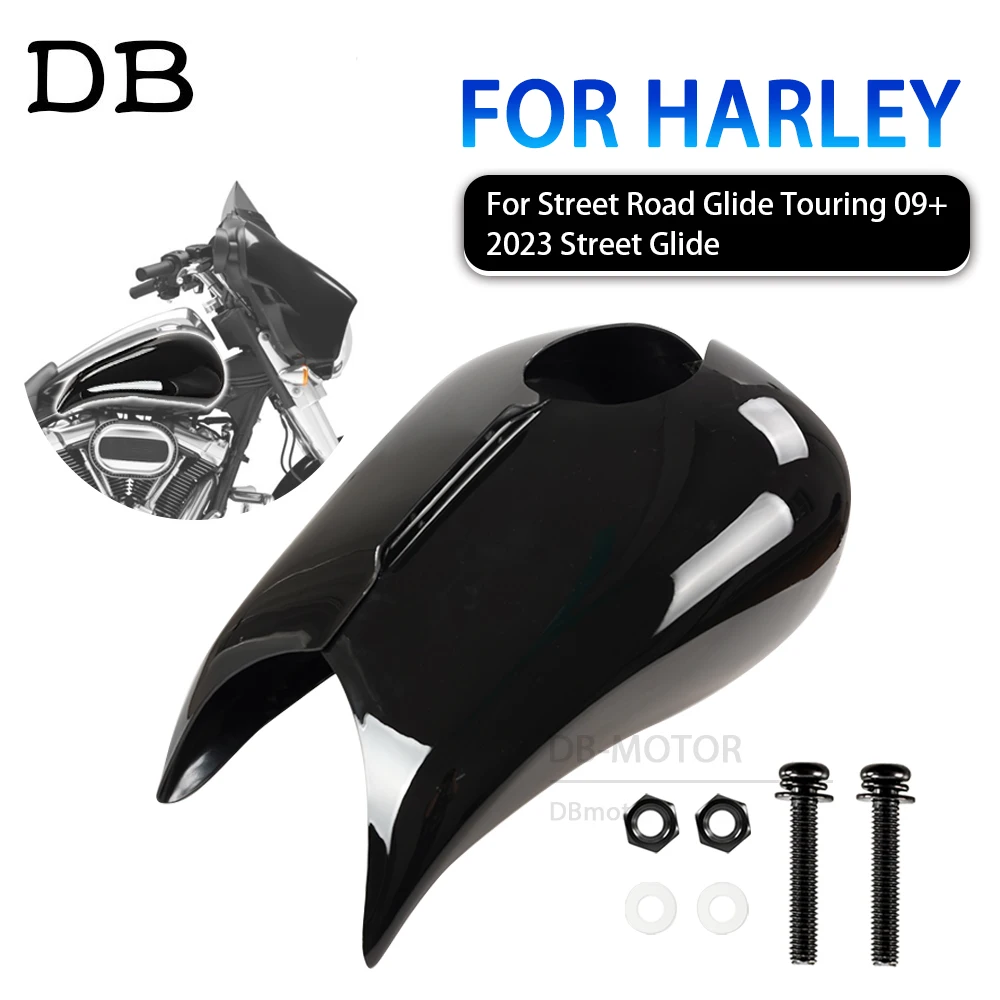 

Подходит для мотоциклов Harley Davidson Touring Street Road Glide 2009-2023, глянцевый черный ABS-пластик, удлиненная крышка бака, кожух топливного бака.