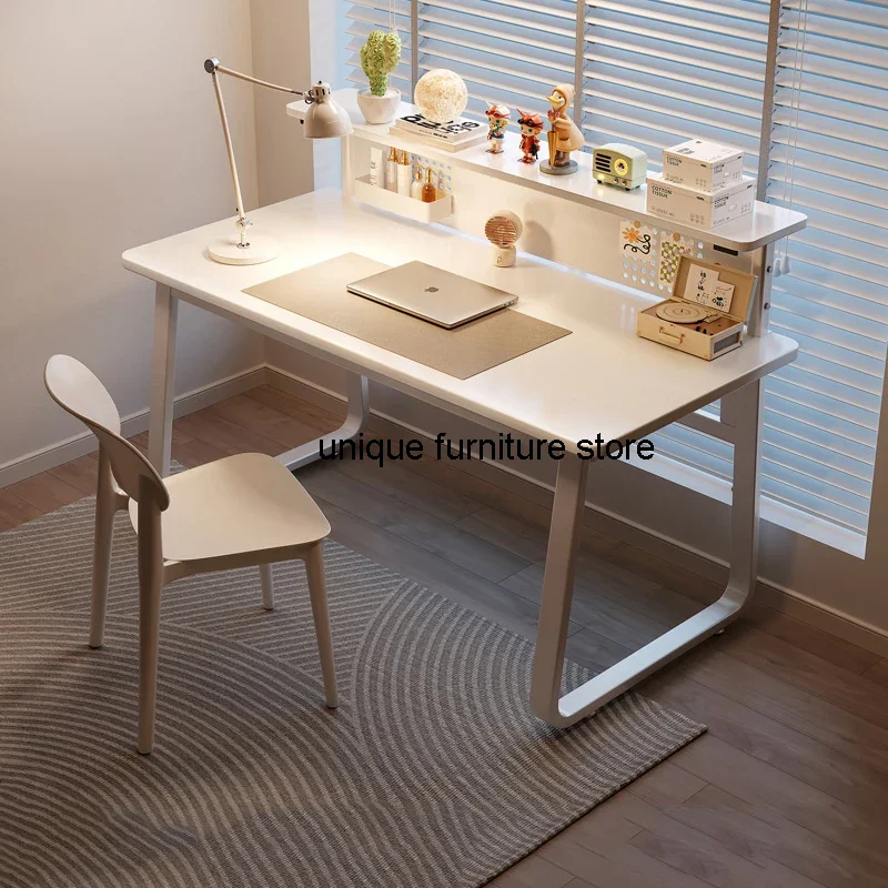 Mesas de escritorio de aprendizaje para dormitorio, muebles de habitación pequeños, nórdicos, modernos, minimalistas, elegantes, a la moda, para