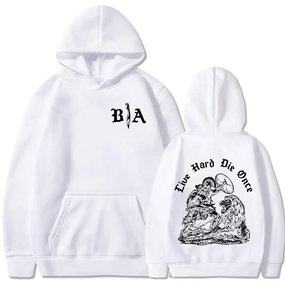 Die Once 2026 Brothers in Arms Doppelseitig bedruckte Hoodies für Männer und Frauen, modische Sweatshirts, übergroße Langarm-Pullover – Detail 5