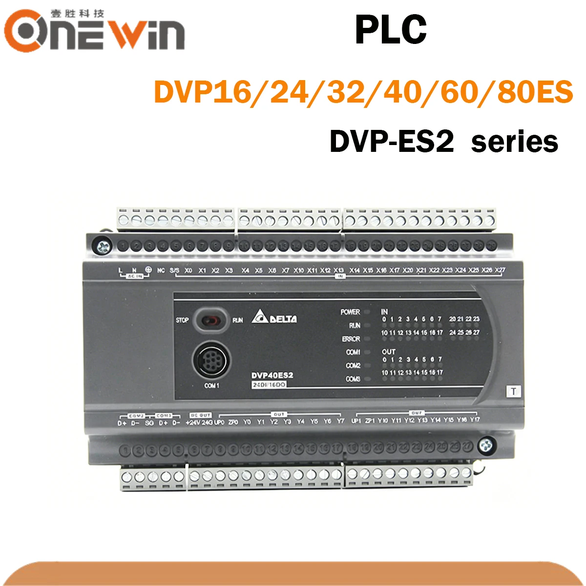 Delta PLC DVP16ES200R DVP16ES200T DVP24ES200R DVP24ES200T DVP32ES200R DVP32ES200T DVP40ES200T DVP60ES200R DVP80ES200R ES2 Series