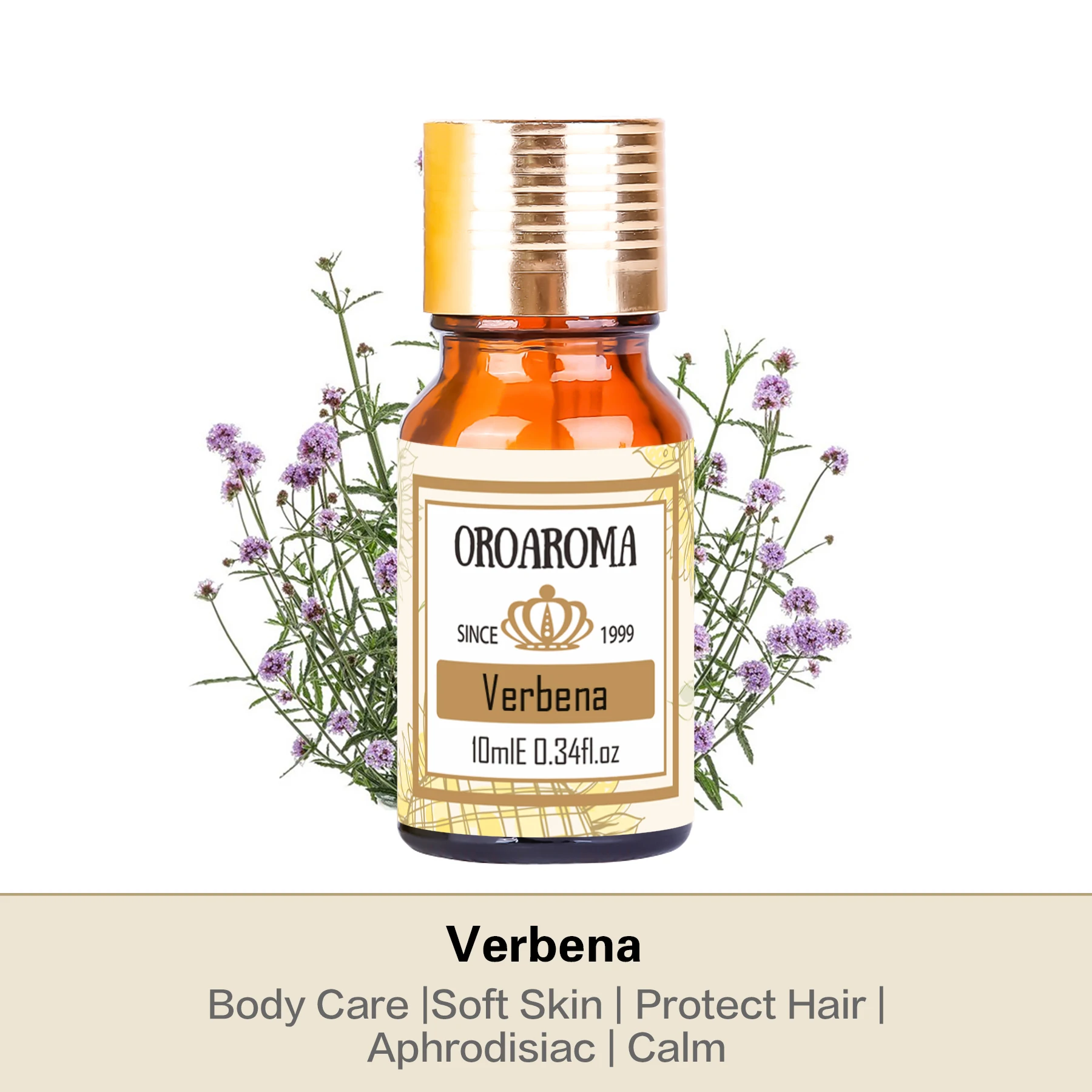 Oroaroma Natural Aromatherapy Verbena Essential Oil Decompression and Sleep Promotion Relax Verbena  Oil ZZ