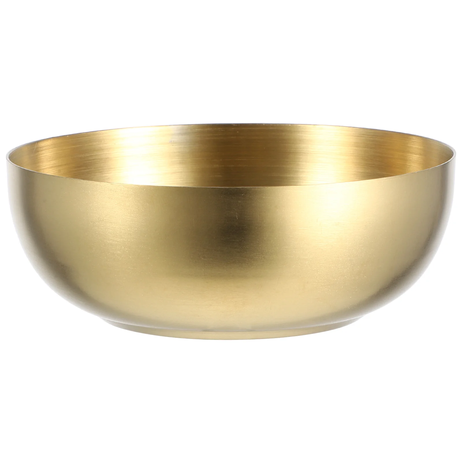

Stainless Steel Korean Bowl Easy Clean for Rice Noodle Salad Soup Home Kitchen Canteen Bar Use Stainless Steel Bowl