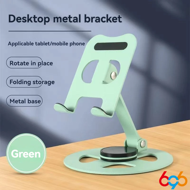 วงเล็บแท็บเล็ตTelescopicชั้นโต๊ะพับวงเล็บหมุนMechanical SoundปรับความสูงสําหรับIPhoneสําหรับIPadแท็บเล็ต