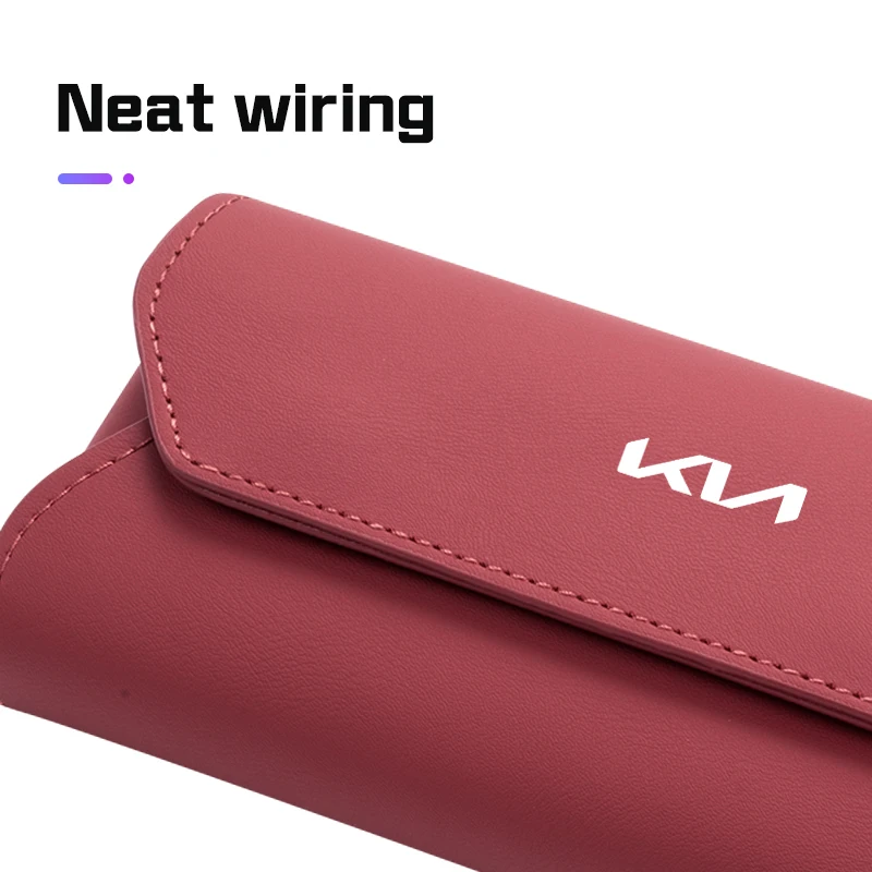 Car Sunglasses Box Accessories For KIA K2 K3 K5 K8 portage Stinger GT line Sorento Ceed CD Cerato Car Visor Glasses Case Storage