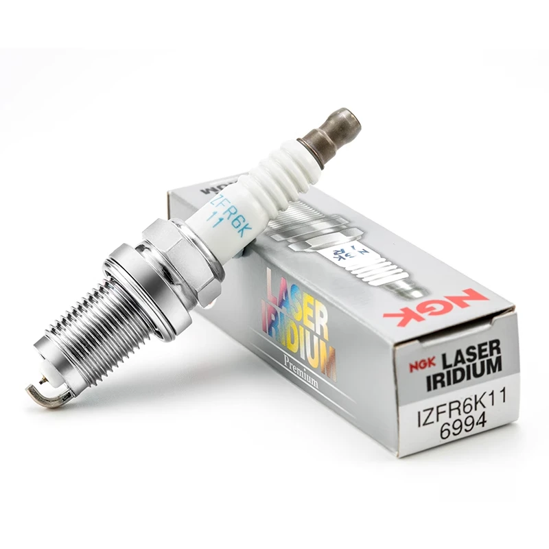 NGK Iridium Platinum Spark plug IZFR6K11 6994 is suitable for the Accord 7 Generation Civic Fit Front Van Odyssey（1PCS)