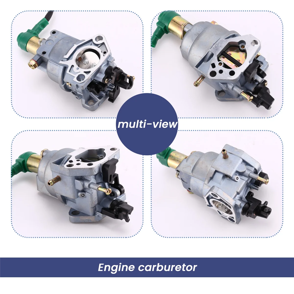 A25UCarburetor Carb Fit 6500W для Honda GX240 8HP GX270 9HP GX340 11HP GX390 13HP Портативный генератор 182F 188F Ex6500 Ex5000