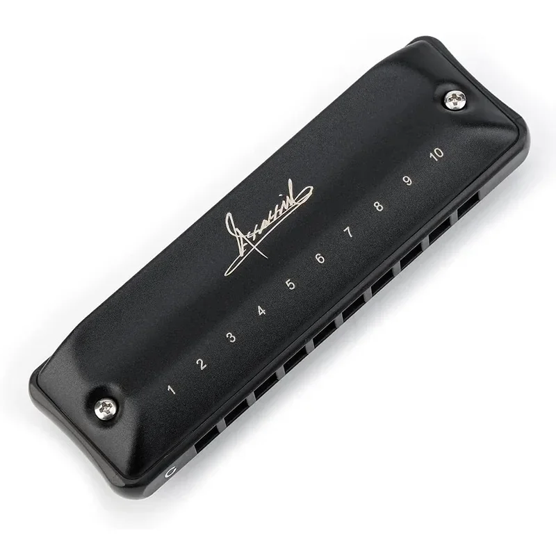 For^-Blues Harmonica JDR Assassin C Armonica 10 Holes 20 Tones Diatonic Harp Updated Mouth Organ Musical /*.