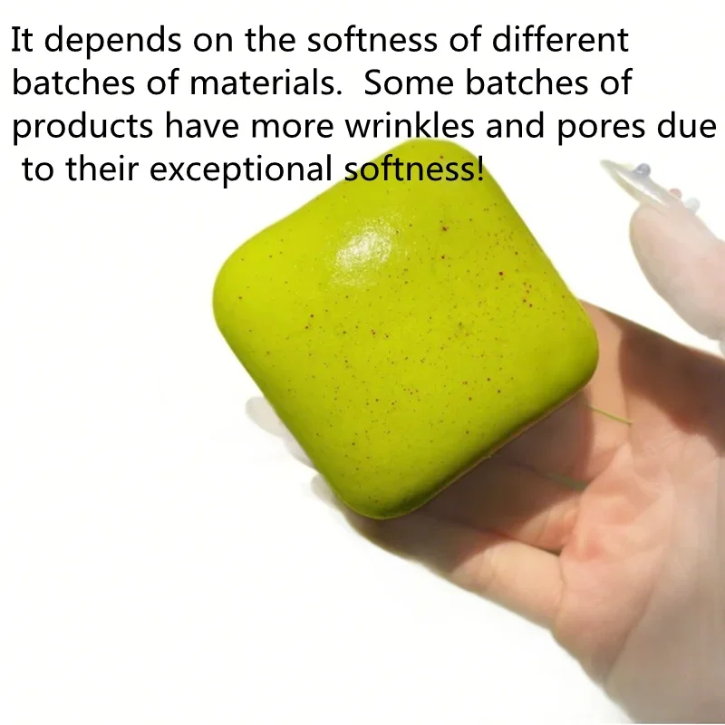 Squishy Simulated Square Bread Squeeze Toy Stress Relief Slow Rising Small Toast Sensory Fidget Toys for Anxiety ADHD - view 5