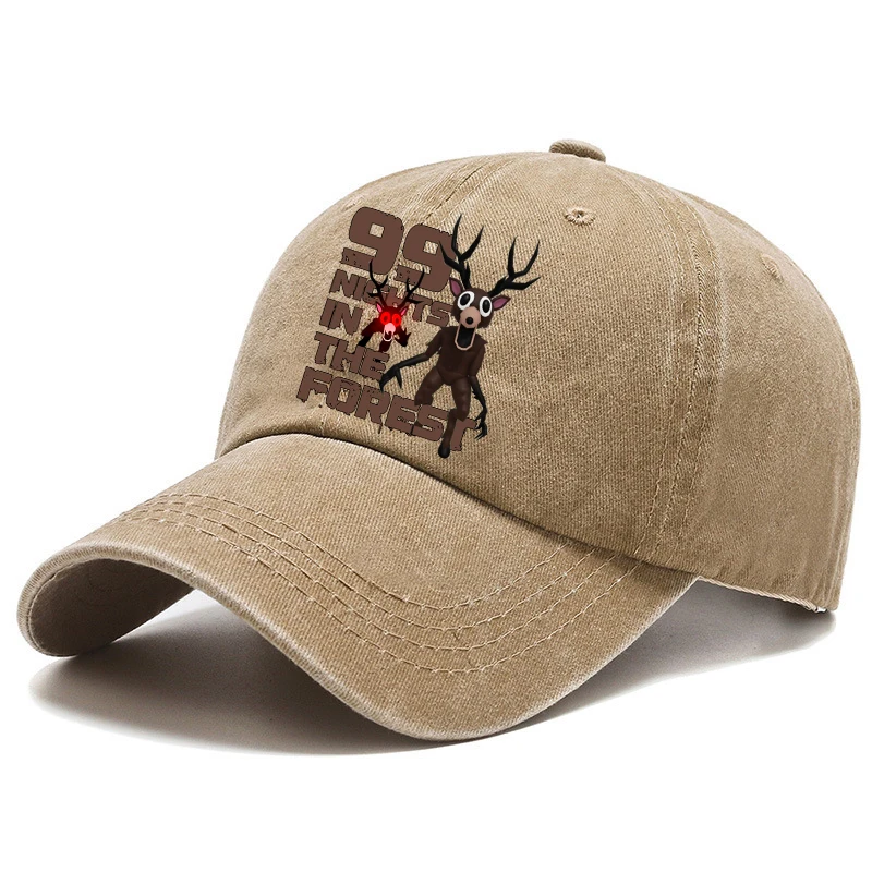 

99 Nights in The Forest Baseball Cap Men Kawaii Retro Sun Hat Spring Autumn Sunbonnet Adult Outdoor Sports Travel Headgear Gift