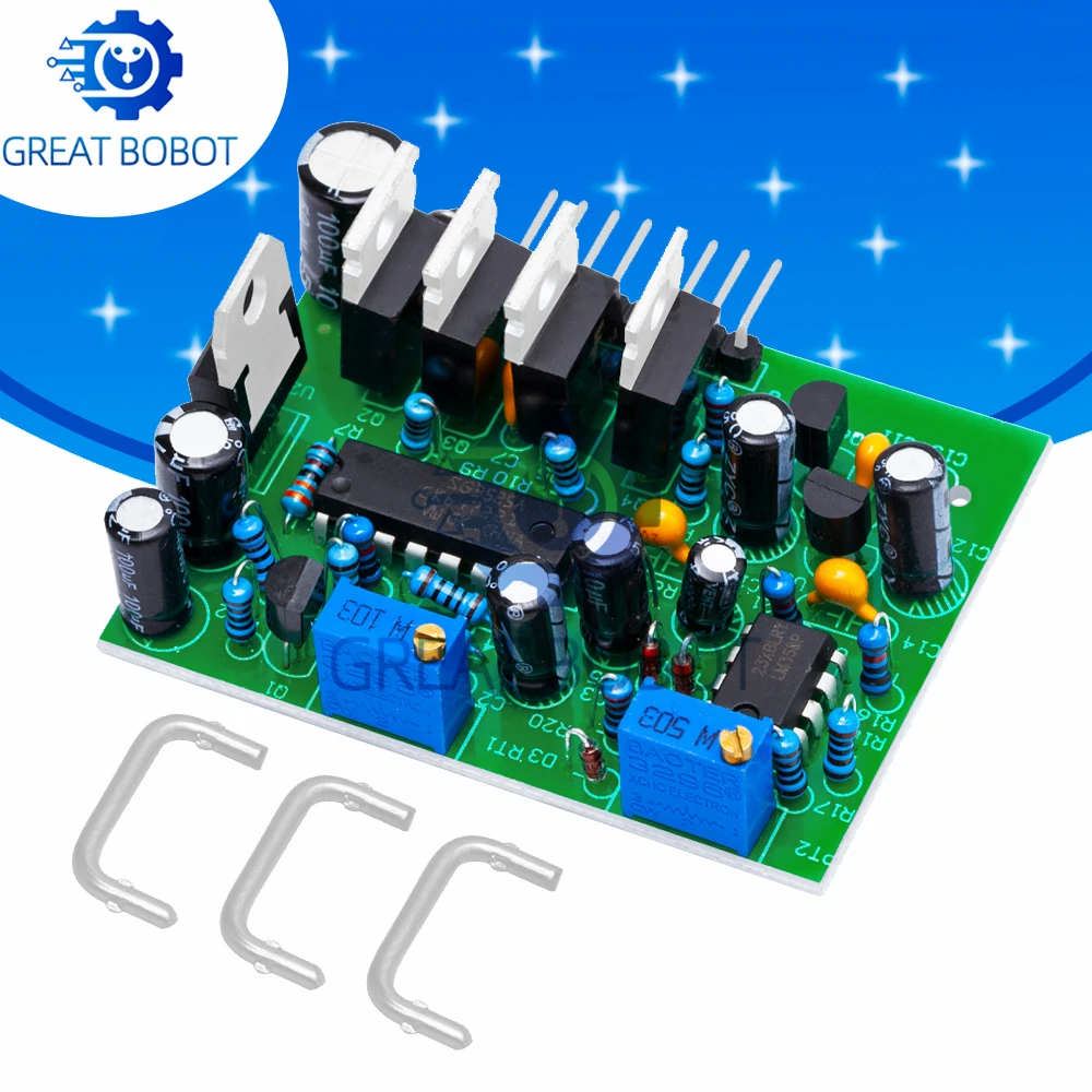 13-40KHz Inverter Driver Board SG3525 LM358 High Current High Frequency Adjustable DC 12-24V Driving 5000W