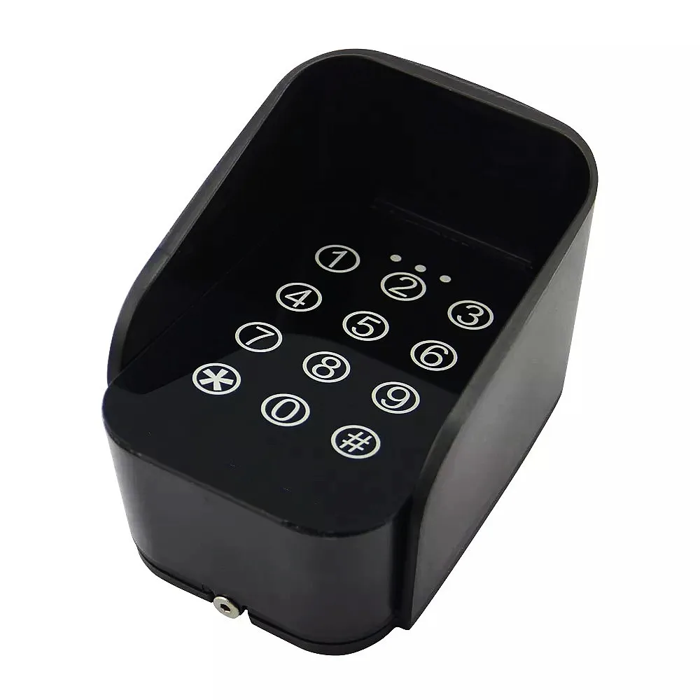 Fechadura universal de porta com teclado numérico sem fio, 433mhz, à prova d'água, para controle automático de abridor de portão deslizante