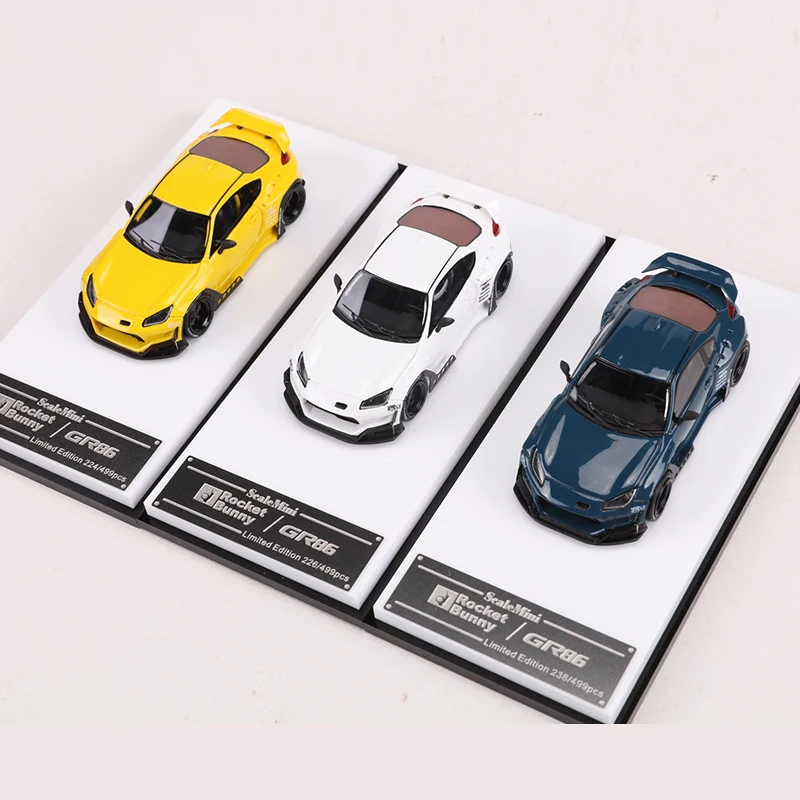 ScaleMini 1:64 Rocket Bunny GT86 Resin Car Model Limited Edition 499