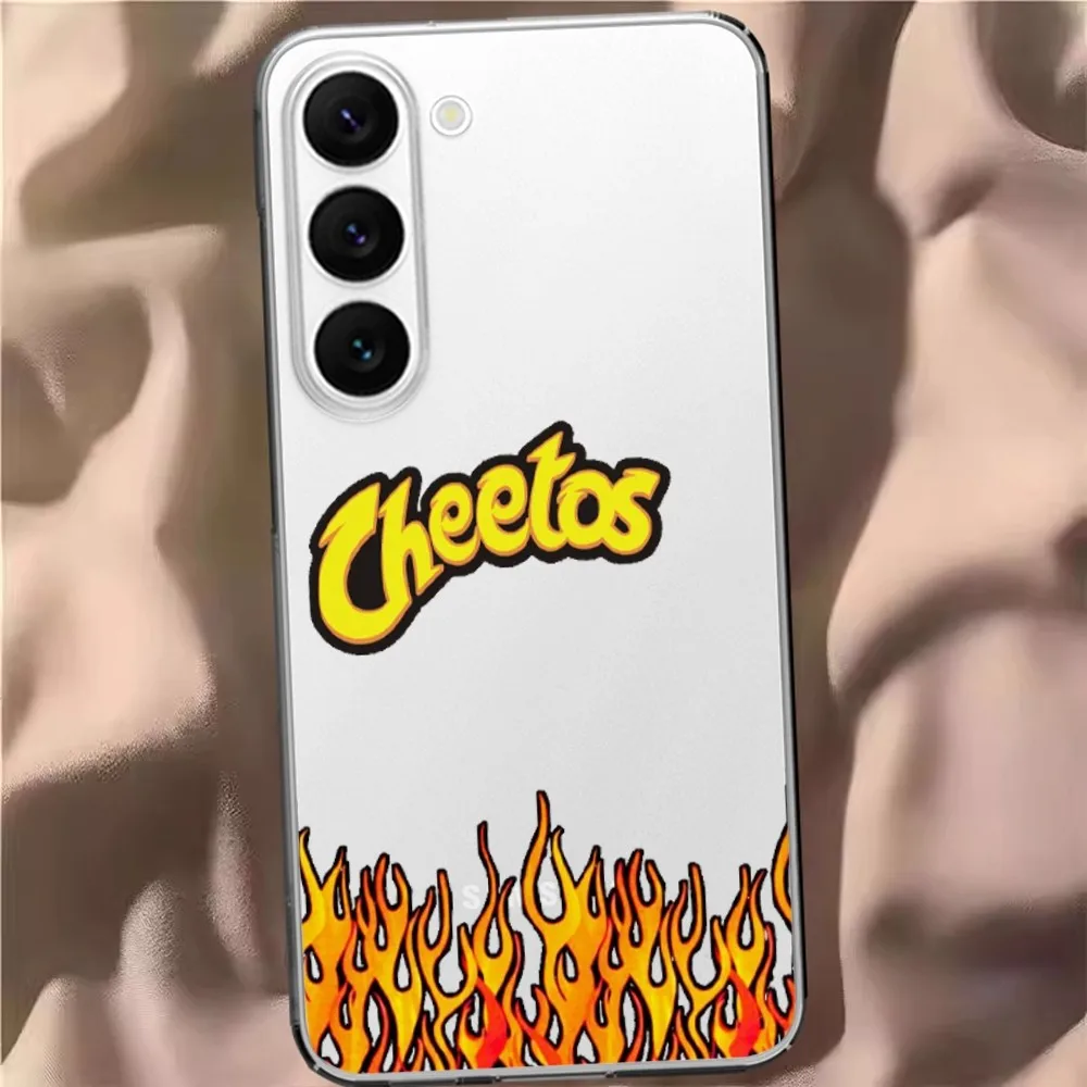 C-Cheetos Phone Case For Samsung Galaxy S22 S21 S20 FE S23 Ultra S10 S8 S9 Note 20 10 Plus A73 A33 A51 A52 A72 A21