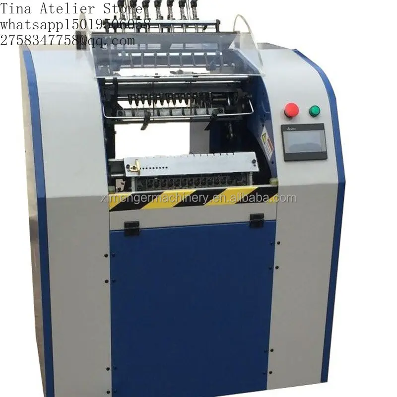 High Quality Book Sewing Machine with Thread Note Book Sewer Making Hook Binding Sewing Machine for Stitching Books