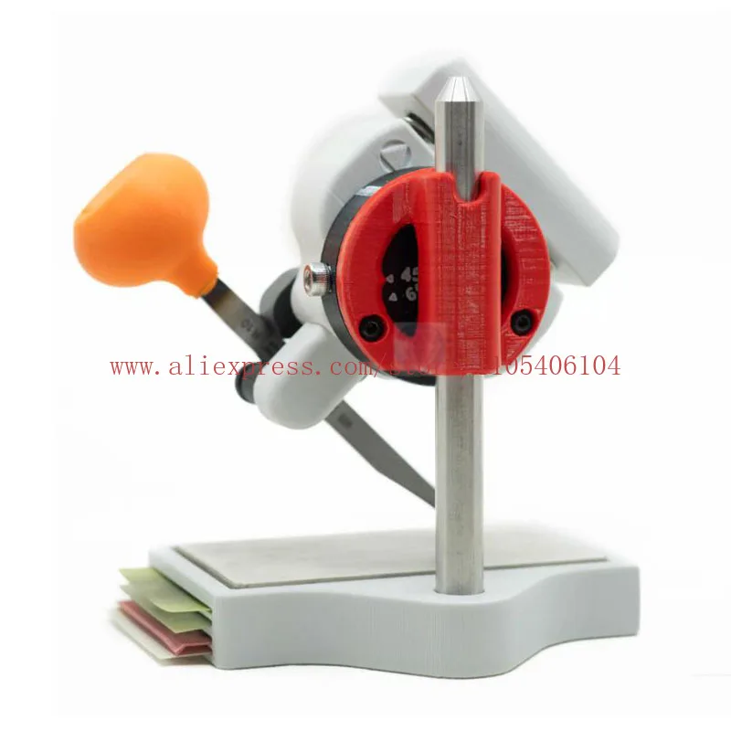 Switchable 4-Angle Hand-Carving Sharpening Knife and Storage Stand