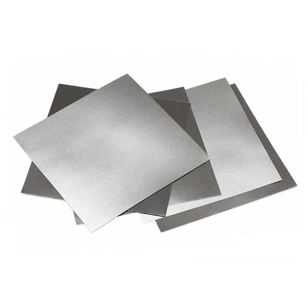 1pcs 301 Stainless Steel Sheet Plate 100x100mm Thickn 0.01/0.02/0.03/0.04/0.05/0.1/0.15/0.2/0.25/0.3/0.4/0.5/0.6/0.70.8/0.9/1mm