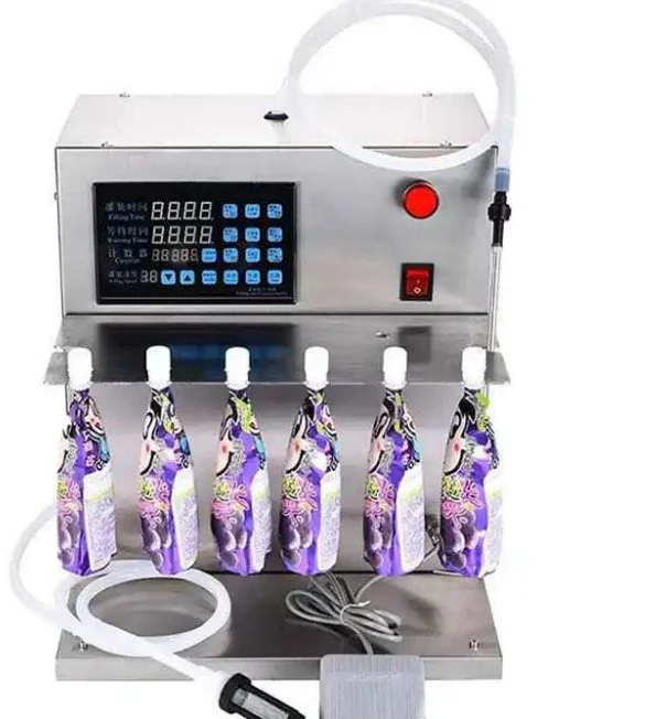 

Doypack liquid filling machine