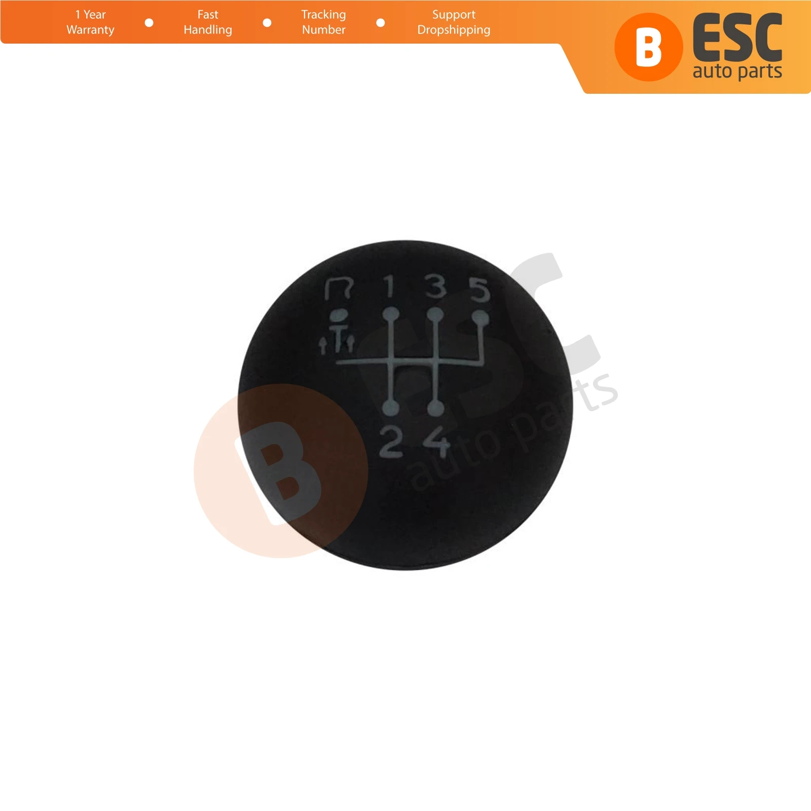 ESC Auto Parts ESP547 5-Speed Gear Shift Stick Knob 7702254889 for Renault 9 Renault 11 Fast Shipment Ship From Turkey