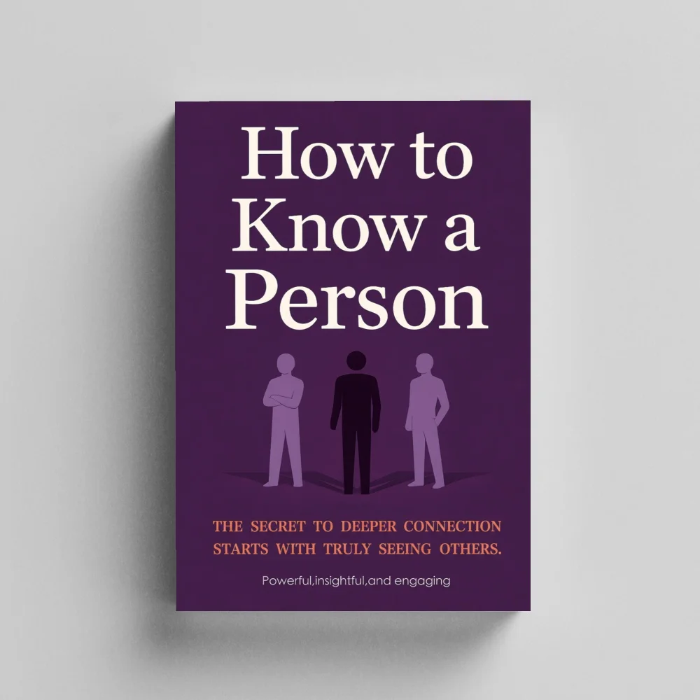 How to Know a Person, Human Connection, Empathy, Relationship Insight, and Communication Growth Book