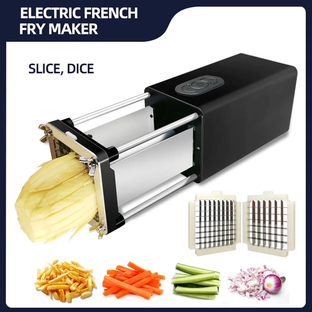 Kitchen Cucumber Diced Slicer Machine Electric Vegetable Cutter Carrot Potato Shredder Multiprocessador De Alimento Eletrico