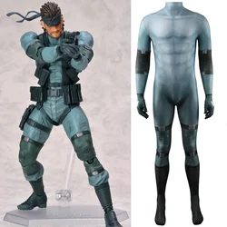 Game Metal Gear Solid 2 Cosplay Costume Superhero Raiden Spandex Zentai Suit Superhero Jumpsuit Halloween Costume for Adult/Kids