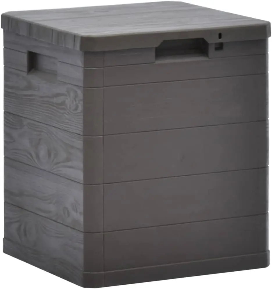 Outdoor Deck Box,for Backyard,Hallway,Garage,Patio,Suitable for Both Indoor and Outdoor Use,Lockable, 23.8 gal Brown