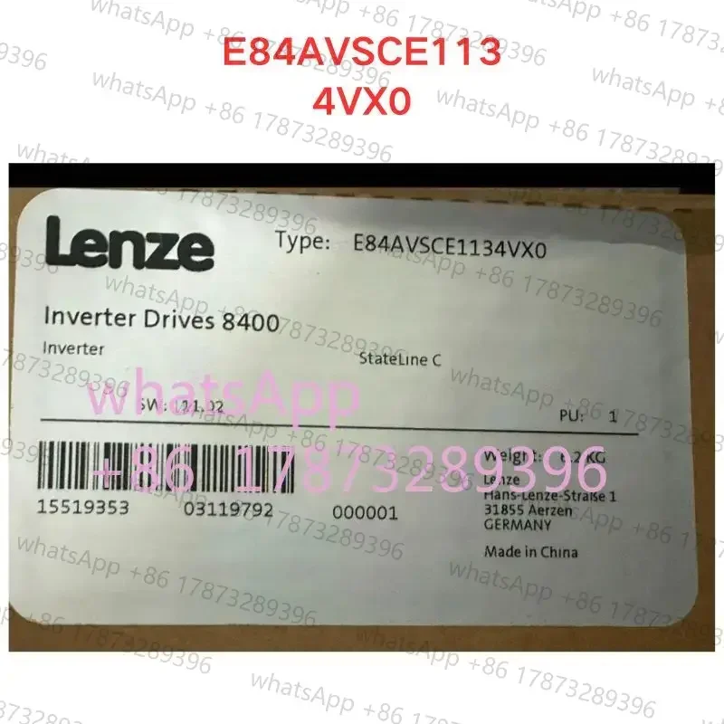 

Brand New Original E84AVSCE1134VX0 Frequency converters