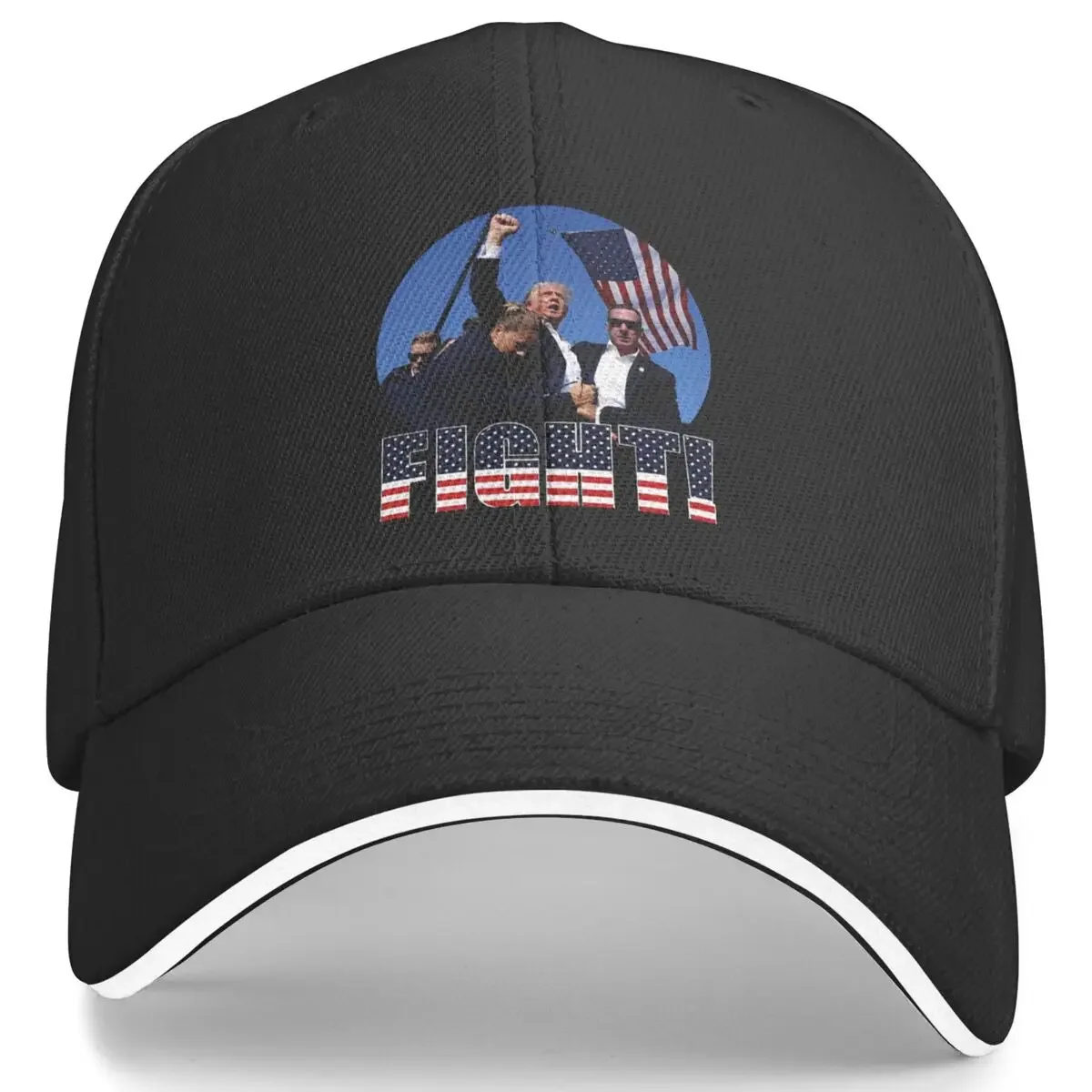 

Shooting At Trump Rally Trump 2024 Baseball Caps Accessories Fashion Trump Fight Sun Cap For Unisex Daily Headewear Adjustable