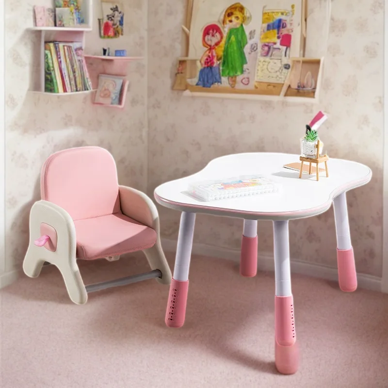 

Children's Furniture For The Room School Supplies Set Girl Desks Angle Adjustable Desk Elementary Student Chair Small Tables