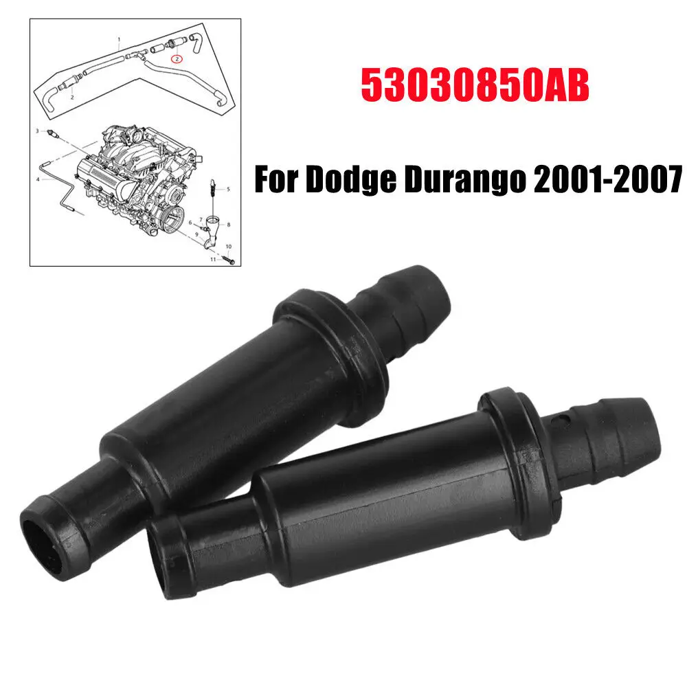 53030850 AB para Dodge para Durango 2001 2002 2003 2004 2005 2006 2007 válvula de ventilación del cárter del motor piezas del vehículo