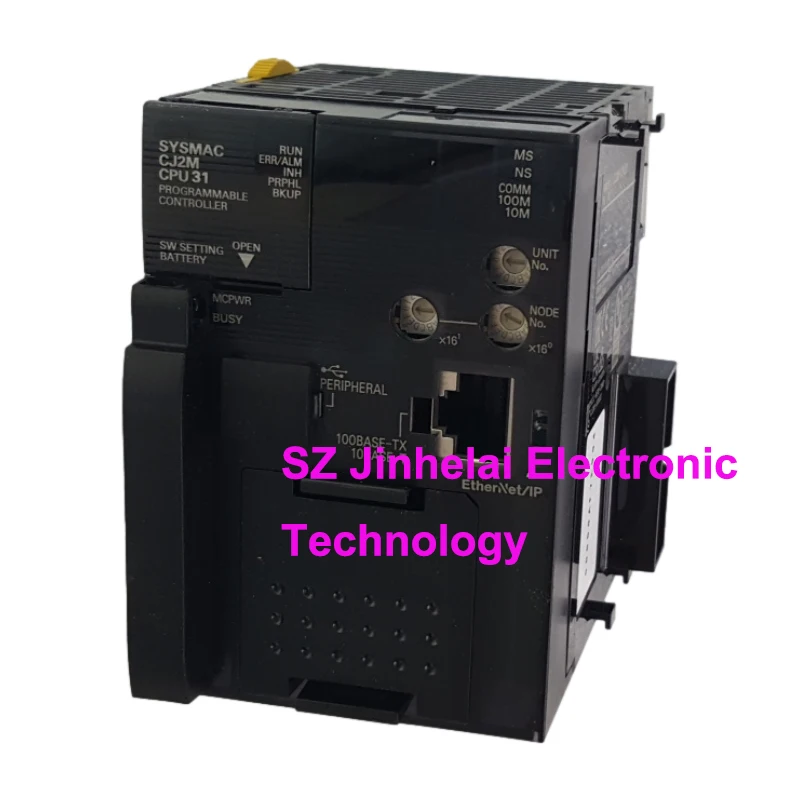 New Original OMRON CJ2M-CPU31 CPU32 CPU33 CPU34 CPU35 Pulse I/O Modules Built-in EtherNet/IP CPU Unit Serial port plug-in Module