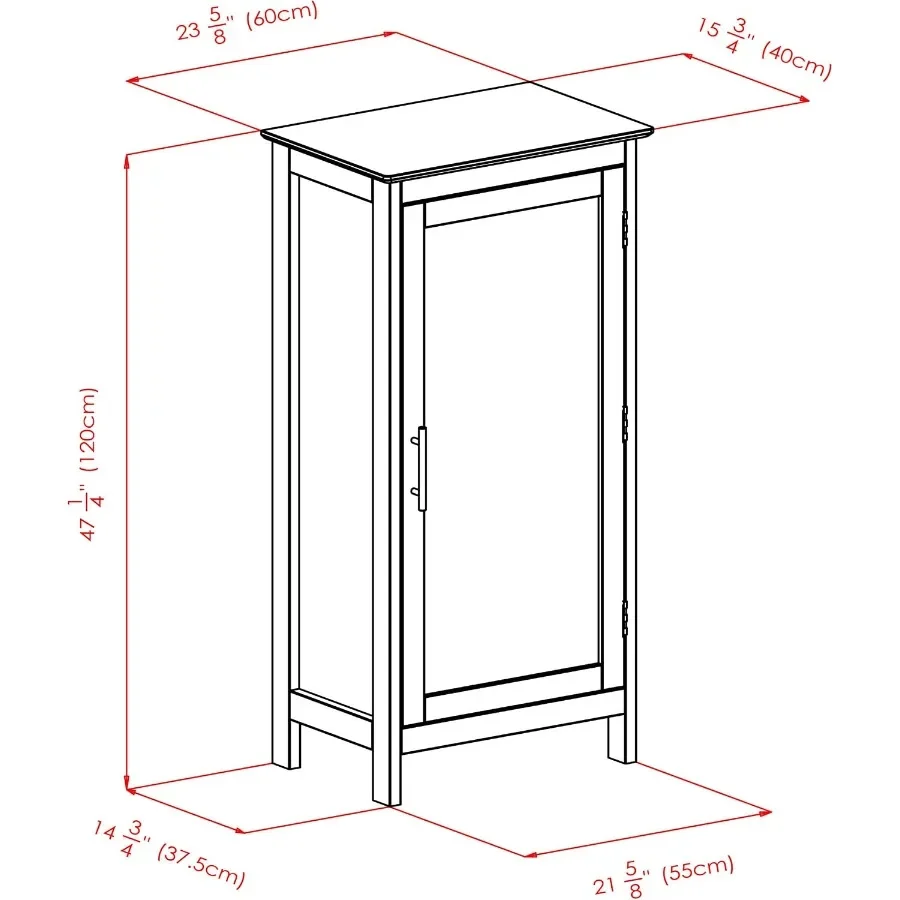 Poppy Display Cabinet for living room, tempered glass, black, 3-sided visibility and sleek modern design