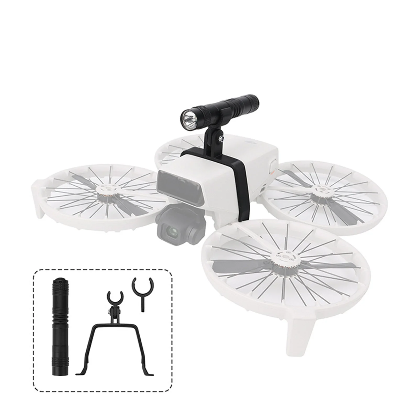 Drone Night Flight Lights Searchlight For DJI Flip Flashlight Night Flying Signal Light Indicator Warning Safe Drone Accessories